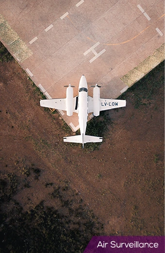 Aircraft aerial surveillance